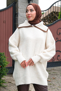 Gemici Triko Kazak Krem