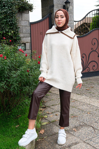 Gemici Triko Kazak Krem