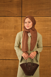 Geniş Kol Triko Elbise Su Yeşil