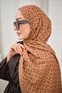 Geometrik Desen Şal Taba