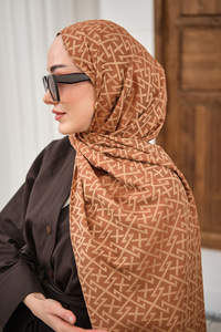 Geometrik Desen Şal Taba