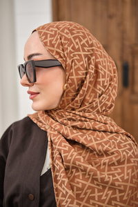 Geometrik Desen Şal Taba