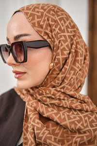 Geometrik Desen Şal Taba