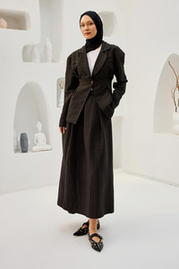 Gizli Cep Ve Önü Pile Detaylı Takım Antrasit