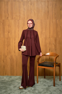 Godeli İkili Takım Bordo