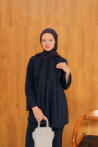 Godeli İkili Takım Lacivert