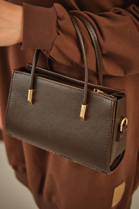 Gold Detay Çanta Acı Kahve