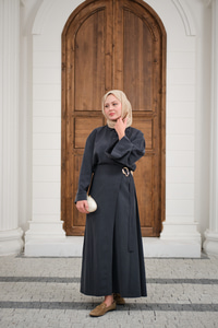 Gold Kemer Detay Gömlekli Takım Antrasit