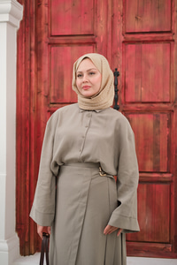 Gold Kemer Detay Gömlekli Takım Taş