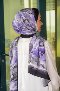 Uygun Fiyatlı GOLGE DESEN SAL SIYAH | Loccomoda.com 