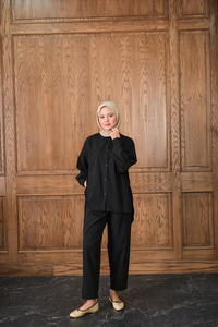 Gömlekli Takım Siyah