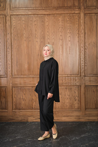 Gömlekli Takım Siyah