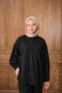 Gömlekli Takım Siyah