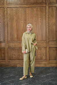 Gömlekli Takım Yeşil