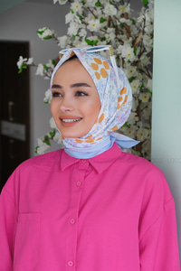 Uygun Fiyatlı GUL DESEN TWIL ESARP | Loccomoda.com 