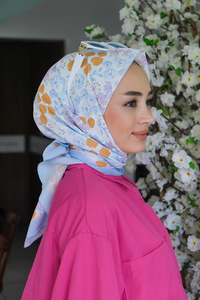 Uygun Fiyatlı GUL DESEN TWIL ESARP | Loccomoda.com 