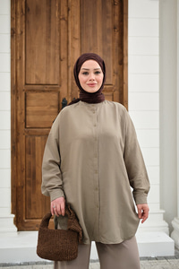 Hakim Yaka Basic Gömlek Çağla Yeşil