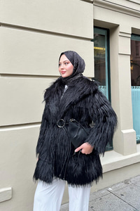 Halka Kemer Detay Kaban Siyah