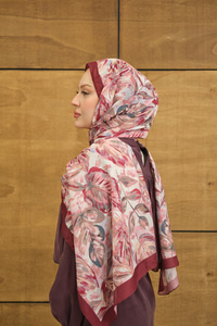 Hazan Soft Şal Bordo