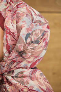 Hazan Soft Şal Bordo