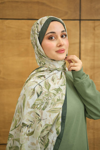 Hazan Soft Şal Yeşil