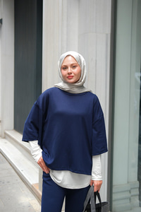 İç Badili Üçlü Takım Lacivert