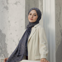 Ivory Desen Şal duman gri