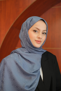 Jakar Şal İndigo Mavi