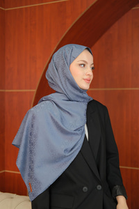 Jakar Şal İndigo Mavi