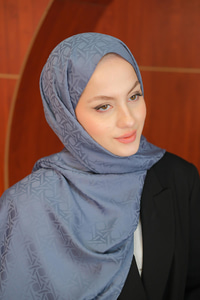 Jakar Şal İndigo Mavi