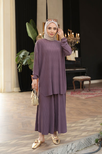 Kabarık Kumaş Takım Vişne Çürüğü