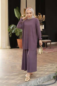 Kabarık Kumaş Takım Vişne Çürüğü