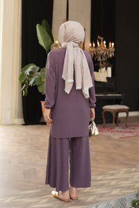 Kabarık Kumaş Takım Vişne Çürüğü