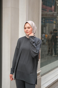 Kaftan Basic Takım Antrasit