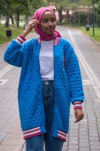 Uygun Fiyatlı KAPITONE KOLEJ CEKET MAVI | Loccomoda.com 