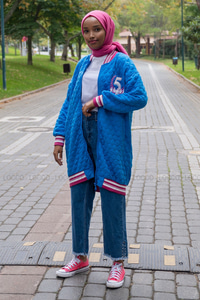 Uygun Fiyatlı KAPITONE KOLEJ CEKET MAVI | Loccomoda.com 