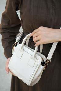 Kare Model Çanta Bej