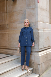 Kargo Cepli Takım Lacivert