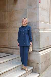 Kargo Cepli Takım Lacivert