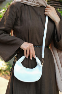 Karpuz Dilim Çanta Beyaz