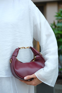 Karpuz Dilim Çanta Bordo