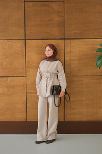 Kemer Detay Takım Krem