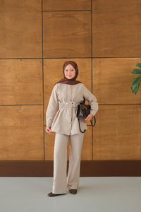 Kemer Detay Takım Krem