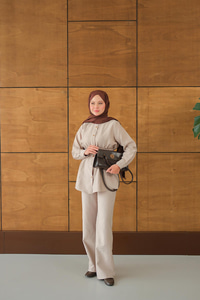 Kemer Detay Takım Krem