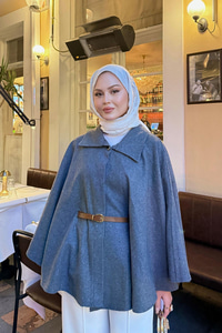 Kemer Detaylı Panço Gri