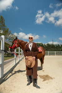 Kemerli Triko Ceket Kahverengi
