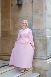 Kendinden Desenli Takım Pudra