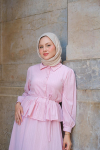 Kendinden Desenli Takım Pudra