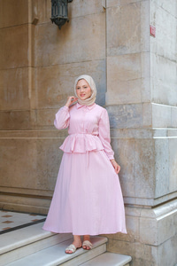 Kendinden Desenli Takım Pudra