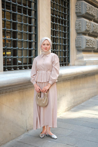 Kendinden Desenli Takım Vizon